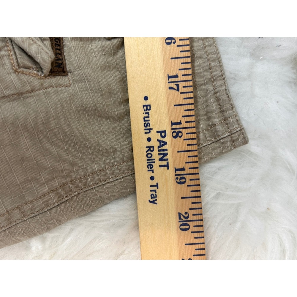 Magellan Sportswear Mens Khaki Tan Ripstop Cargo Shorts Size 38 Cotton Outdoor - Picture 6 of 10